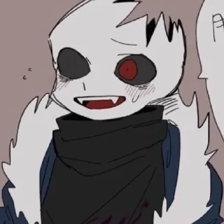 Sticker Horror Sans | by: @undertale_stikers - 1