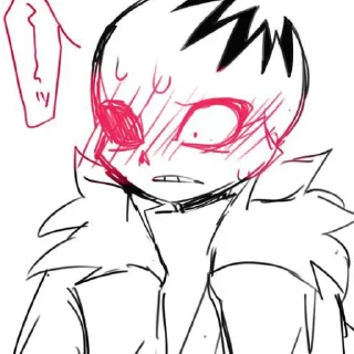 Sticker Horror Sans | by: @undertale_stikers - 3