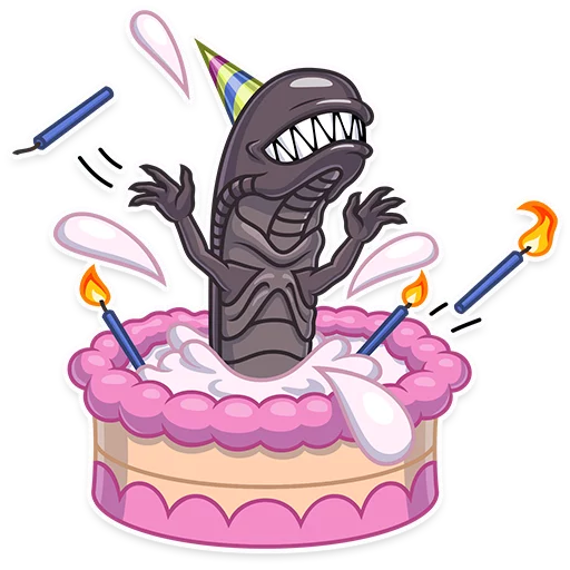 торт на день рождения клипарт десерт