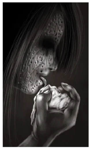 Стикер Horror - 4