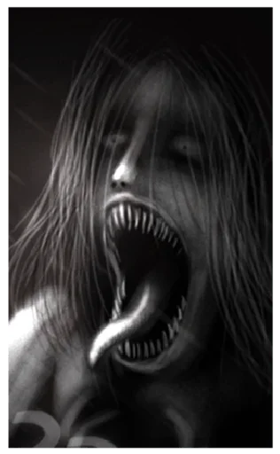 Стикер Horror - 3