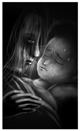 Стикер Horror - 1