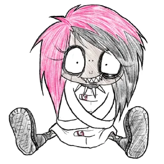 Стикер horrorxchomp @eto_zhe_sovest - 11