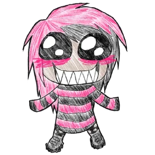 Стикер horrorxchomp @eto_zhe_sovest - 9