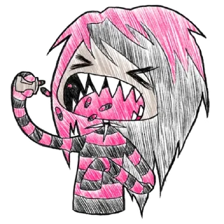 Стикер horrorxchomp @eto_zhe_sovest - 6