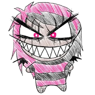 Стикер horrorxchomp @eto_zhe_sovest - 0