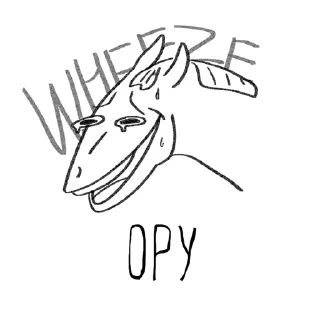 Sticker Horse Semen - 3