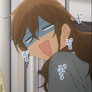 Стикер Хоримия @anime_sticks - 3