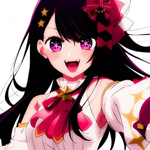 Sticker HoshinoAi_OshiNoKoStArSs_by_moe_sticker_bot - 1