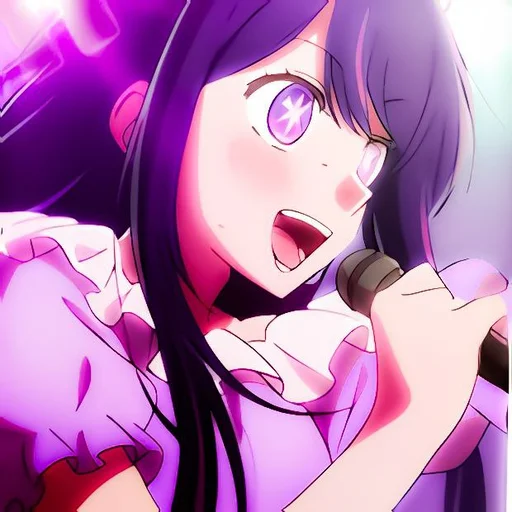 Sticker HoshinoAi_OshiNoKoStArSs_by_moe_sticker_bot - 1