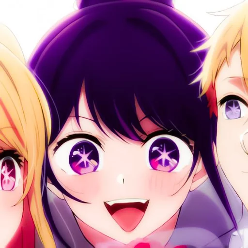 Sticker HoshinoAi_OshiNoKoStArSs_by_moe_sticker_bot - 1