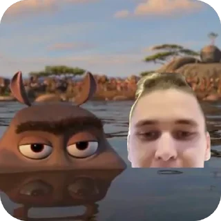 Sticker Долбаебы - 1