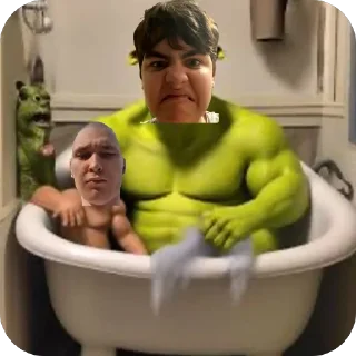 Sticker Долбаебы - 4