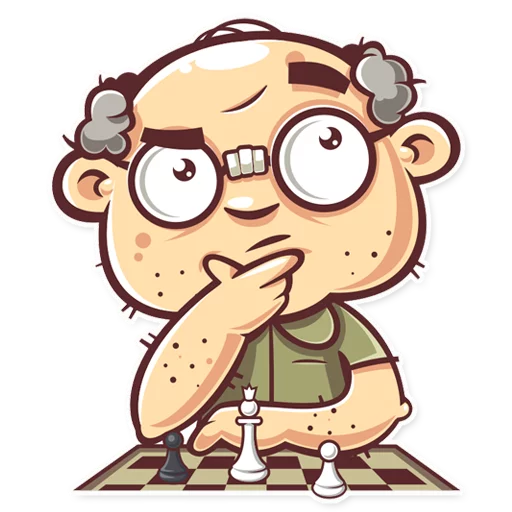 Sticker Hot_grandpa - 1