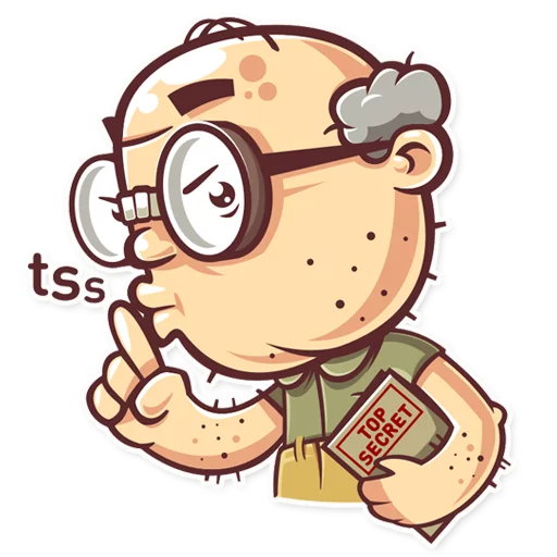 Стикер Hot_grandpa - 1