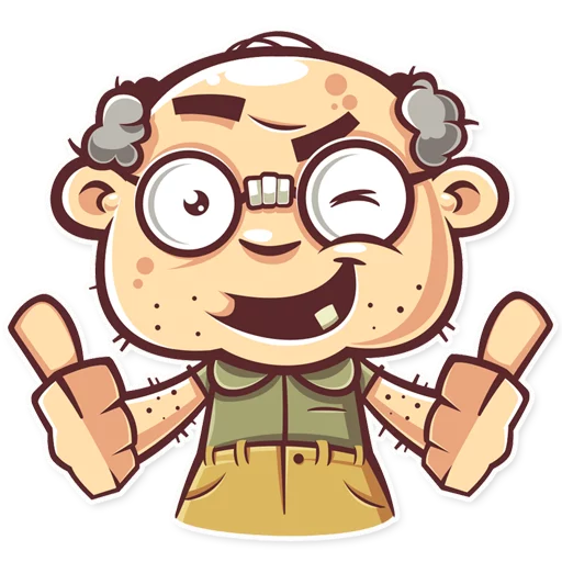 Sticker Grandpy - 9