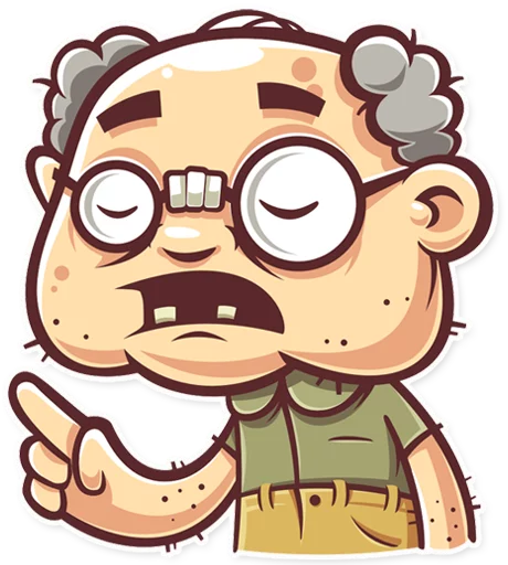 Sticker Grandpy - 2