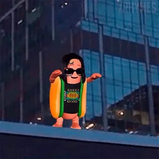 Sticker Hot hot-dog by @stickerus - 1