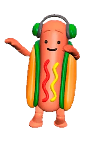 Hot hot-dog by @stickerus - 