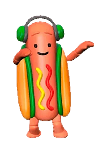 Sticker Hot hot-dog by @stickerus - 5
