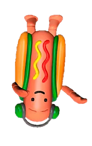 Sticker Hot hot-dog by @stickerus - 4