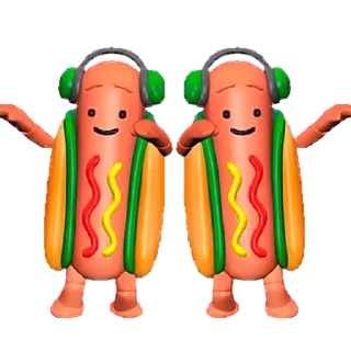 Sticker Hot hot-dog by @stickerus - 8
