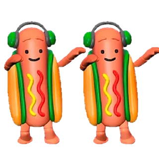 Sticker Hot hot-dog by @stickerus - 7