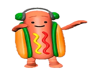 Sticker Hot hot-dog by @stickerus - 6