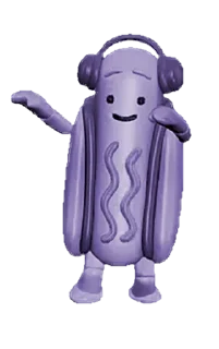 Sticker Hot hot-dog by @stickerus - 3