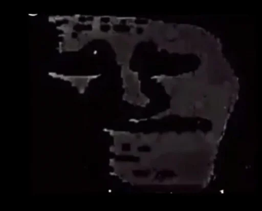 black screenshot art