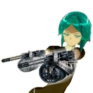 Sticker Houseki no GUN - 0