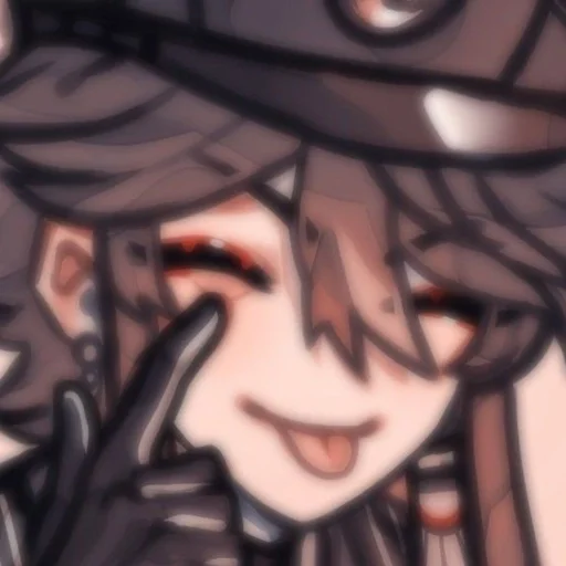 мультфильм аниме человеческое лицо