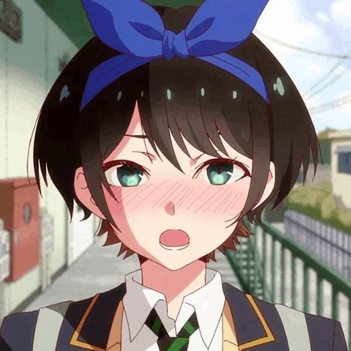 Стикер @anime_stickerr Сарашина Рука - 10