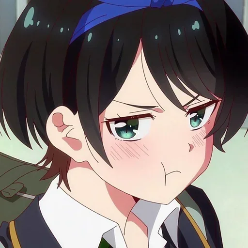 Стикер @anime_stickerr Сарашина Рука - 7