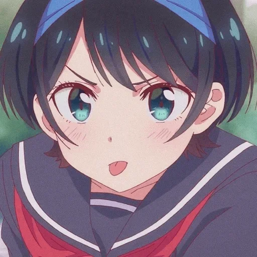 Стикер @anime_stickerr Сарашина Рука - 6