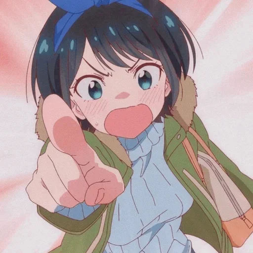 Стикер @anime_stickerr Сарашина Рука - 5