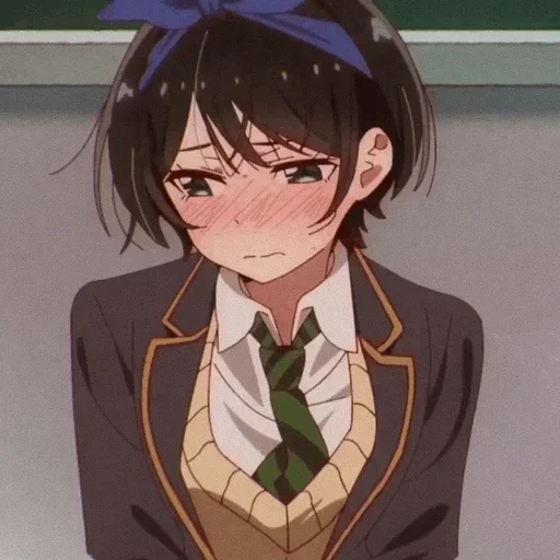 Стикер @anime_stickerr Сарашина Рука - 2