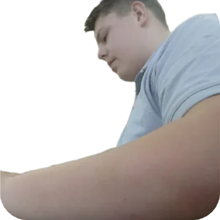 Sticker Хто то странный т9 - 4