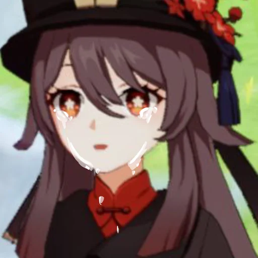 Стикер Ху Тао супермаси - 8