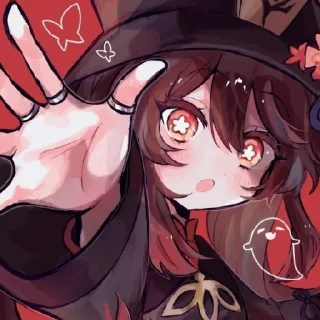 Sticker Ху Тао - 9