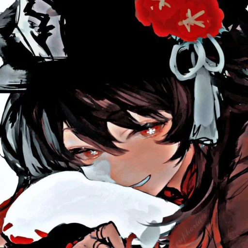 Стикер Hu tao - 11