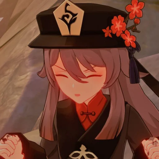 Стикер Hu tao - 8