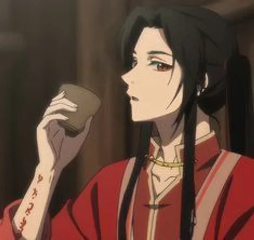 anime cartoon human face