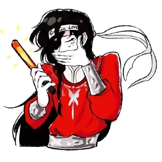 Sticker Hua Cheng @YaoiAnimesBR - 8