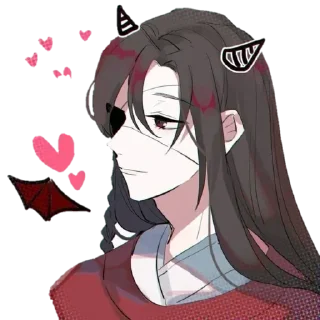 Sticker Hua Cheng @YaoiAnimesBR - 1