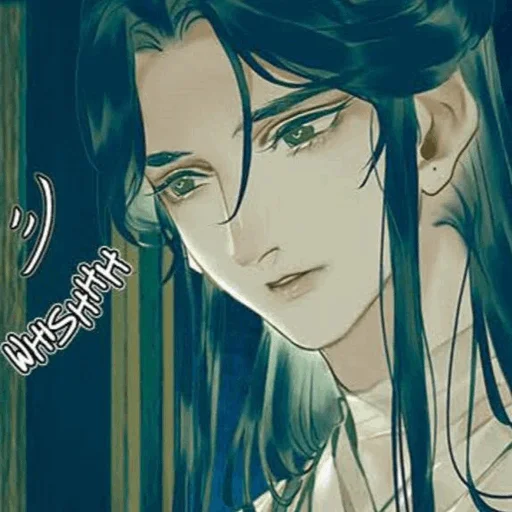 anime human face manga