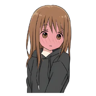 Стикер Худи-тян @nyasticks - 10