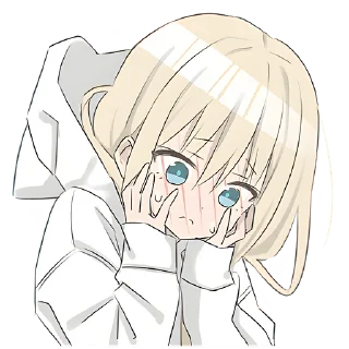 Sticker Худи-тян @Nyasticks - 7