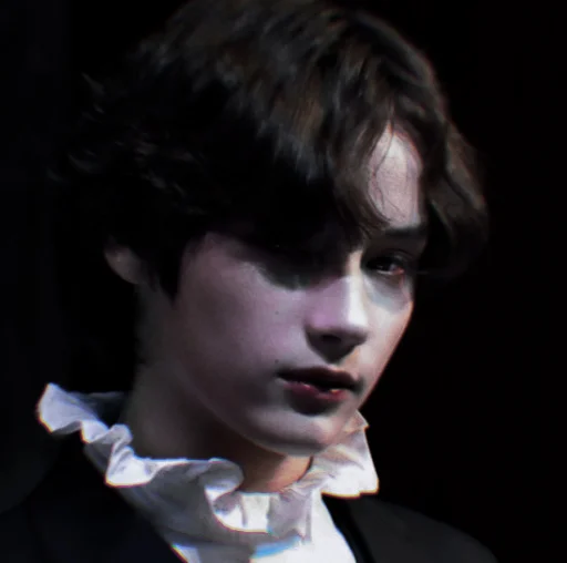 person human face lip