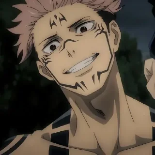 Sticker Магическая битва @anime_stickerr - 9